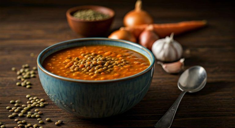 Recette de soupe aux lentilles maison