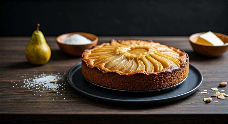 Gâteau fondant aux poires : dessert gourmand
