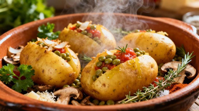Pommes de Terre Farcies : recette Savoureuse et Facile