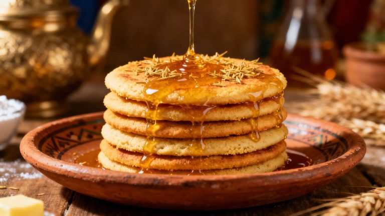 Recette traditionnelle de la harcha marocaine