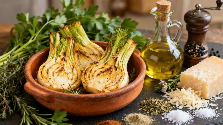 Fenouil au Four : recette Facile et Savoureuse