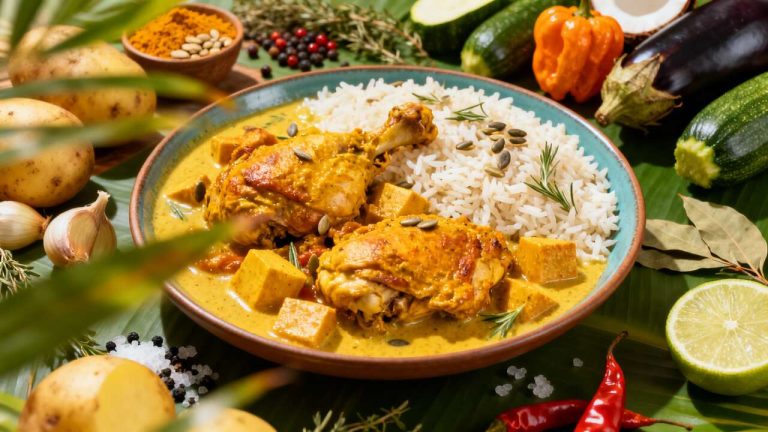 Colombo de poulet : la recette créole savoureuse