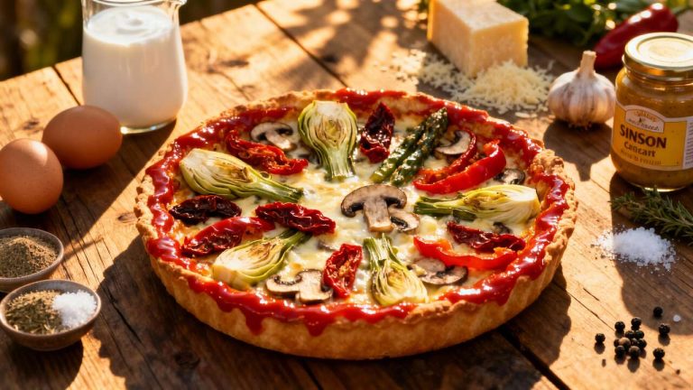 Tarte aux légumes facile : recette rapide et savoureuse