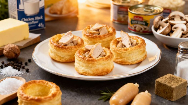 Recette de bouchées à la reine faciles et savoureuses