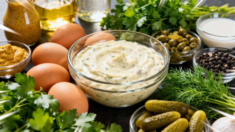 Recette de la sauce gribiche au Thermomix