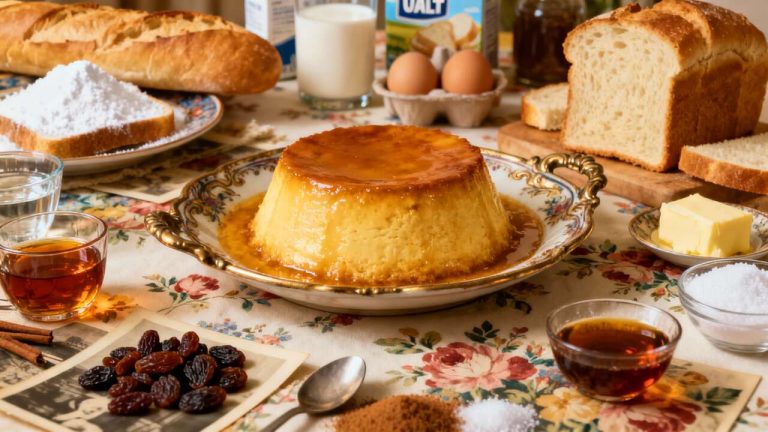 Pudding de Mamie : recette Facile et Savoureuse