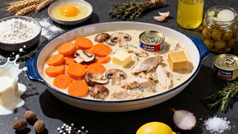 Recette de blanquette de poulet simple et savoureuse