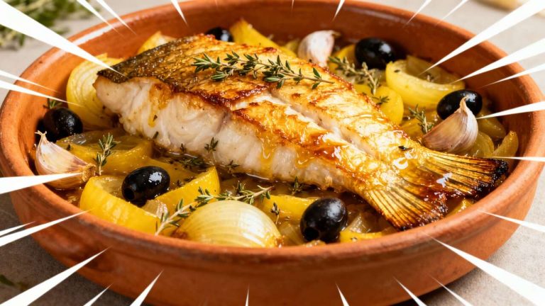 Queue de lotte au four : recette savoureuse et facile