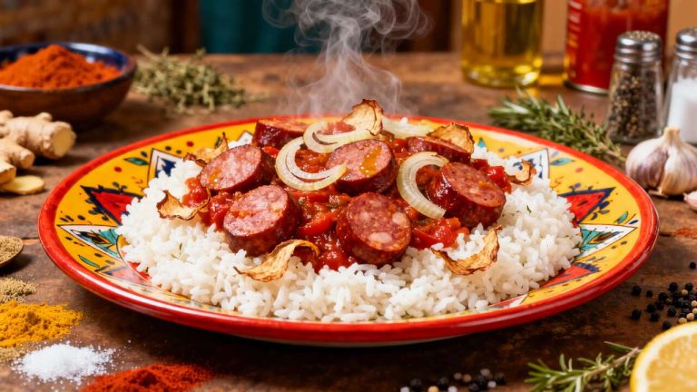 Rougail saucisse facile au Cookeo : recette rapide et savoureuse
