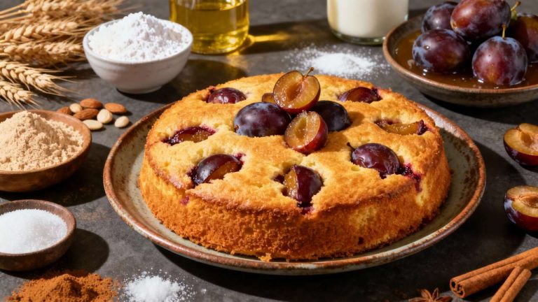 Gâteau aux quetsches : recette savoureuse et facile