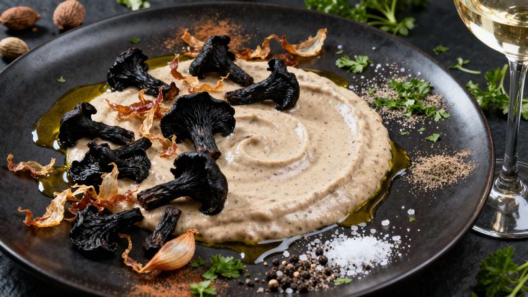 Recette de sauce aux trompettes de la mort