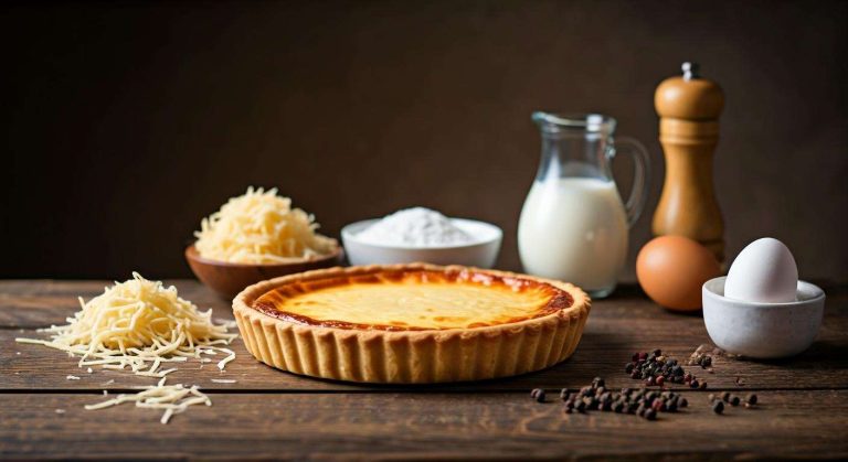 Recette de tarte au gruyère râpé : facile et savoureuse
