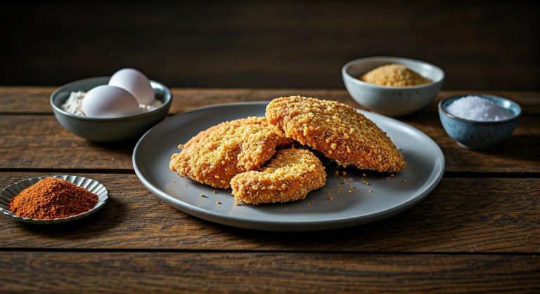 Poulet pané et frit au Airfryer : recette facile et délicieuse
