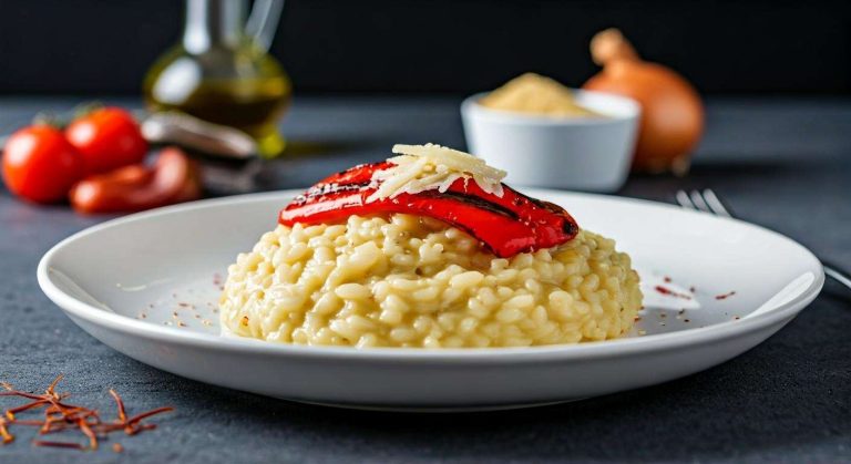 Recette de risotto aux poivrons : astuces et saveurs