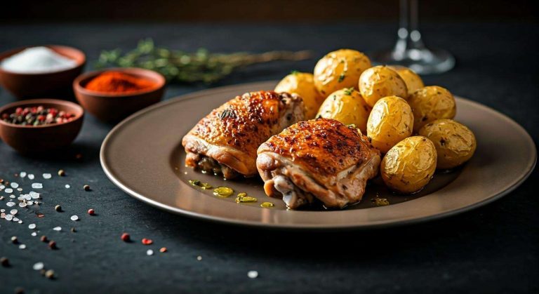 Cuisses de Poulet et Pommes de Terre au Cookeo : recette Facile