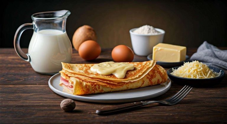 Crêpes Jambon Fromage à la Béchamel : une Recette de Mon Enfance