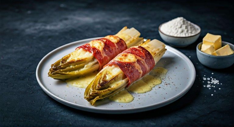 Recette d'endives au jambon gratinées : un plat savoureux