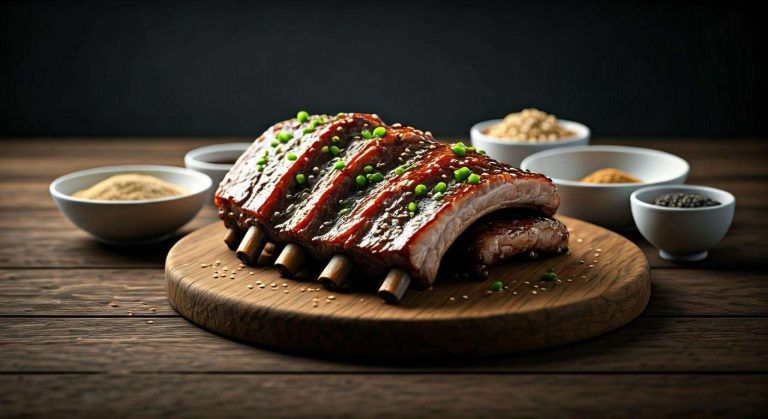 Travers de porc caramélisés : recette savoureuse