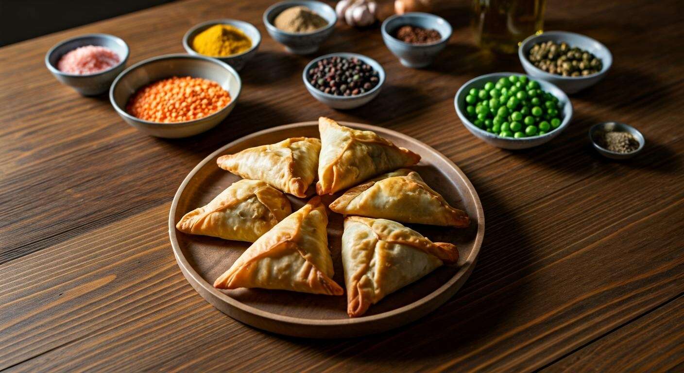 Samoussas au four : une recette maison facile