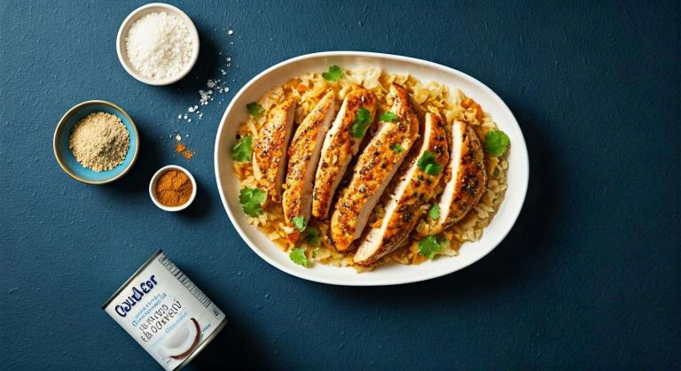 Poulet au lait de coco : recette rapide au Cookeo