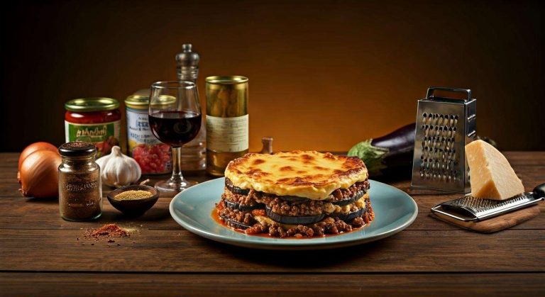 Recette de moussaka au steak haché