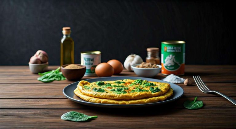 Omelette légère aux épinards : recette facile et rapide