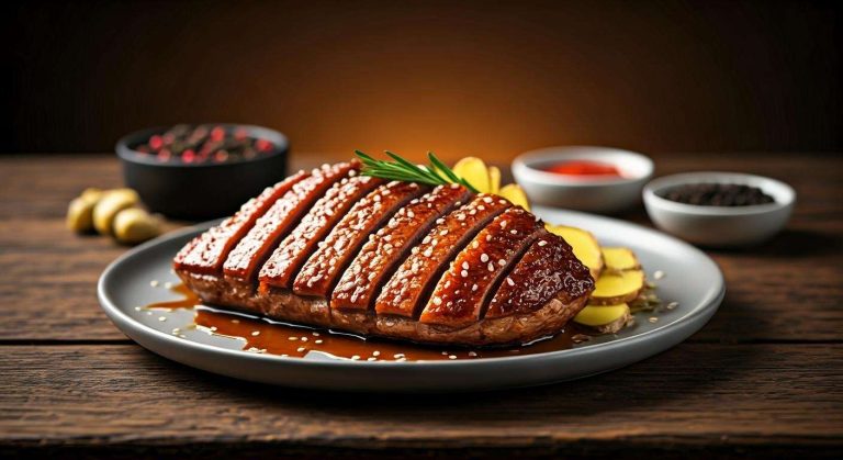 Magret de canard mariné : recette savoureuse et facile