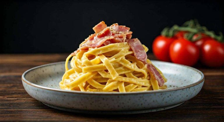Tagliatelles à la carbonara : recette traditionnelle italienne