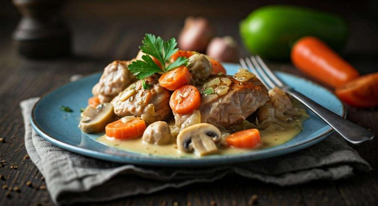 Blanquette de Dinde au Cookeo : recette Facile et Rapide