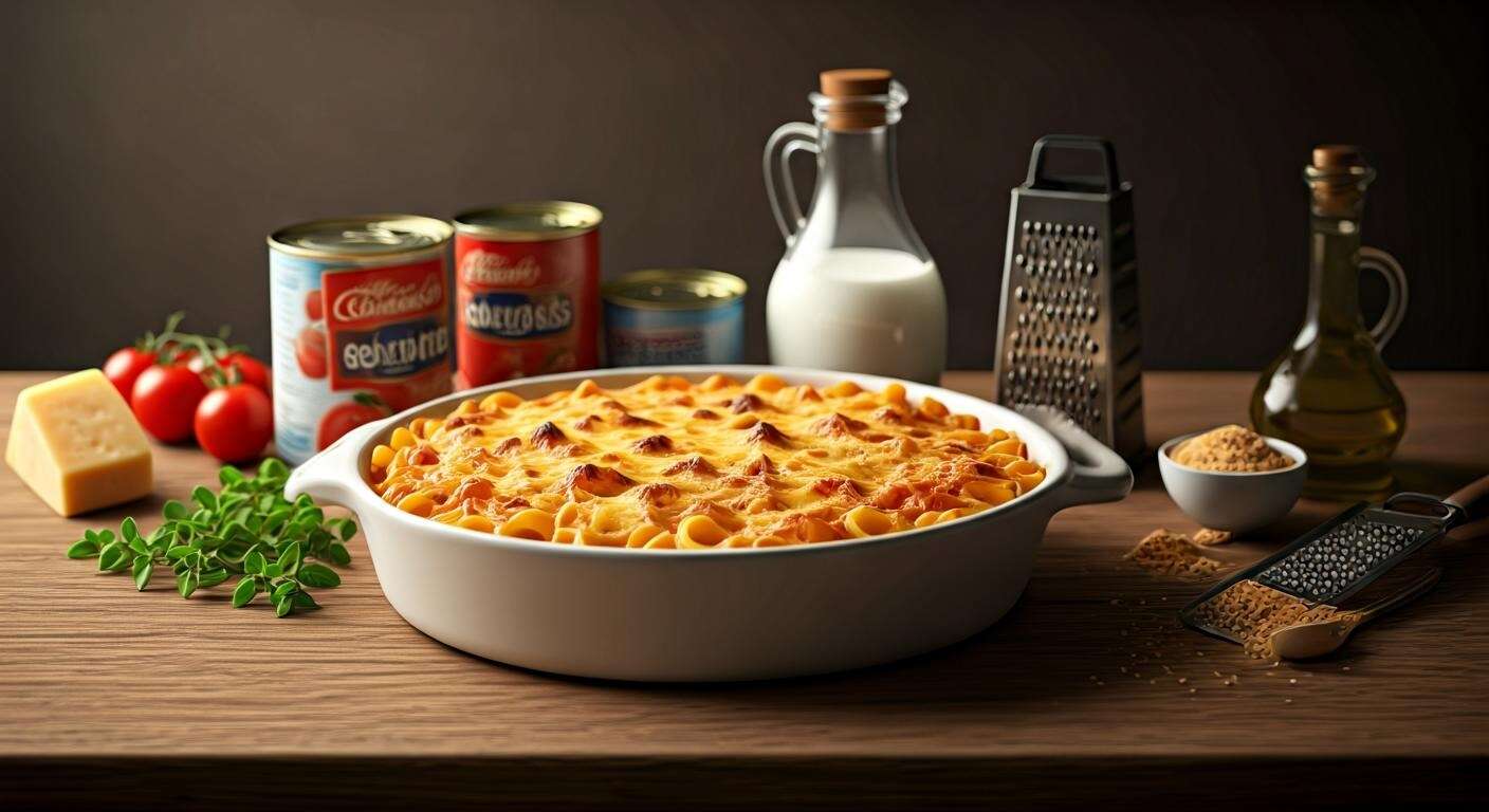 Gratin de pâtes facile et savoureux