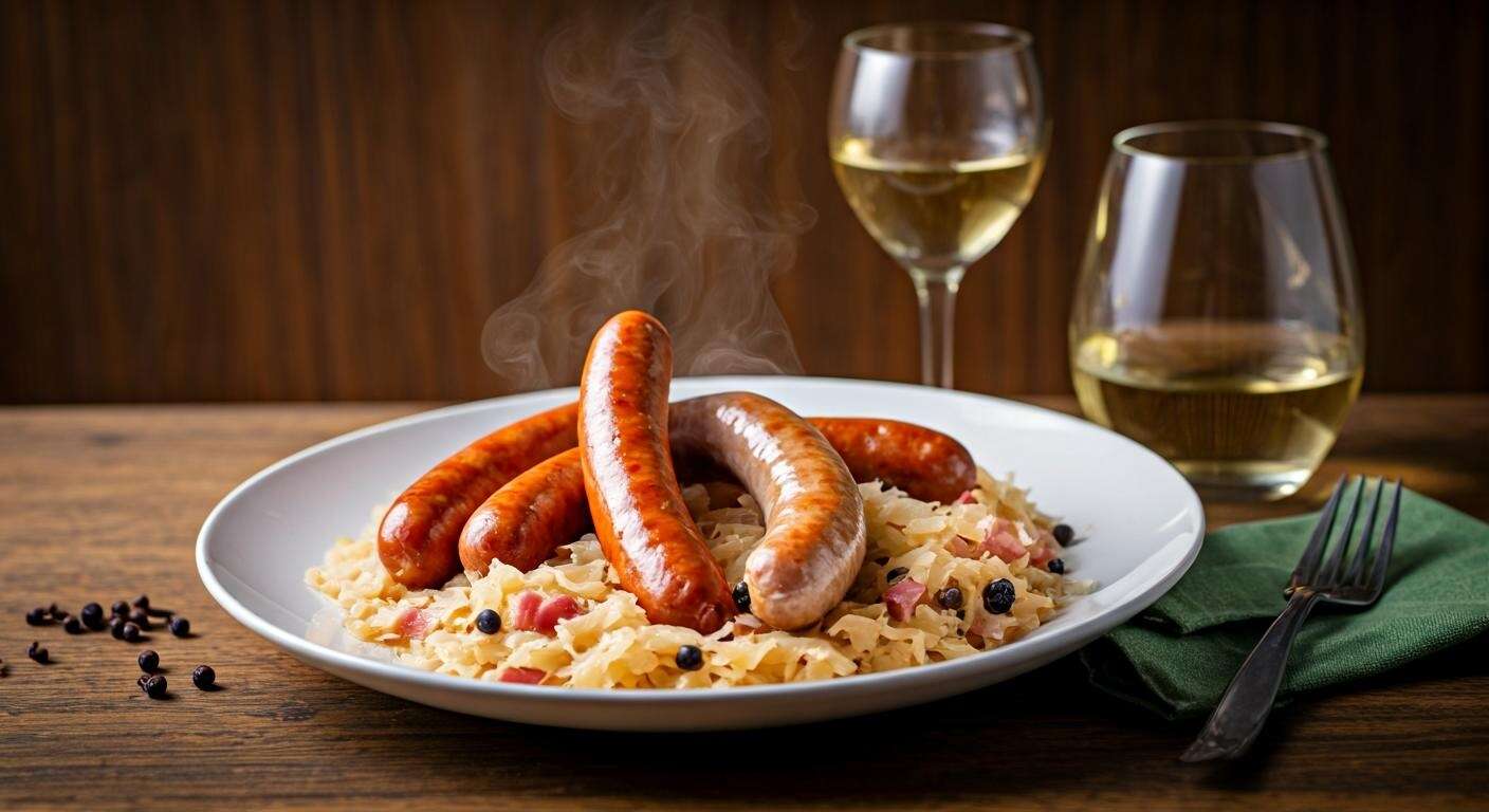 Choucroute facile : recette rapide et savoureuse