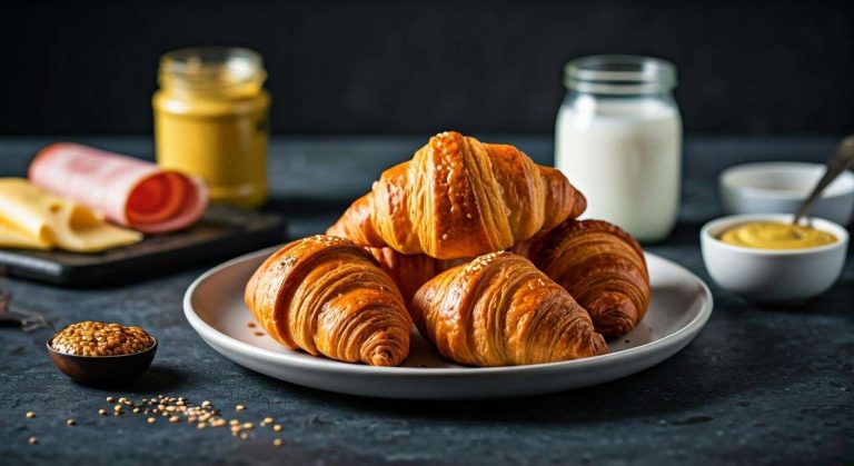 Recette de mini croissants au jambon : facile et rapide !