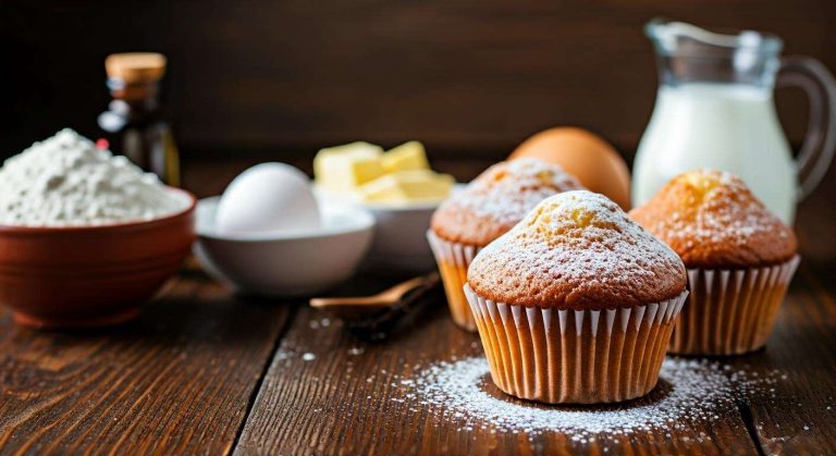 Cupcakes nature : recette facile et rapide