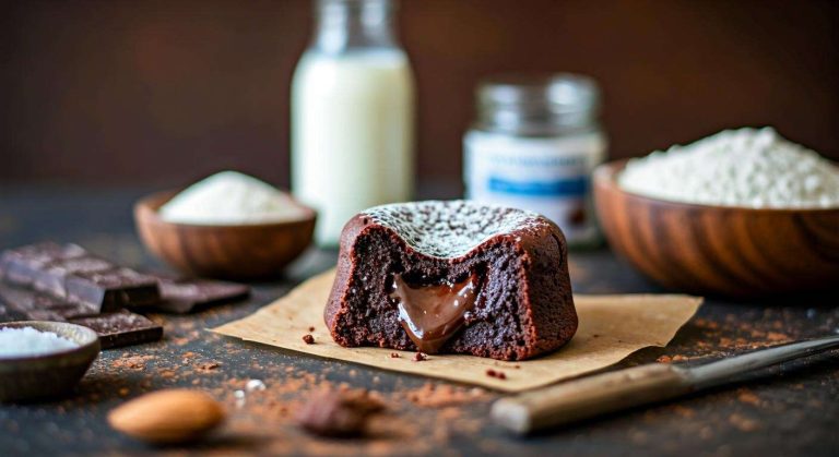 Fondant au chocolat sans œuf : recette gourmande et facile