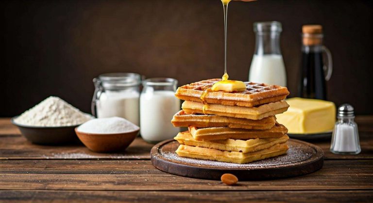 Recette inratable : gaufres de Bruxelles maison