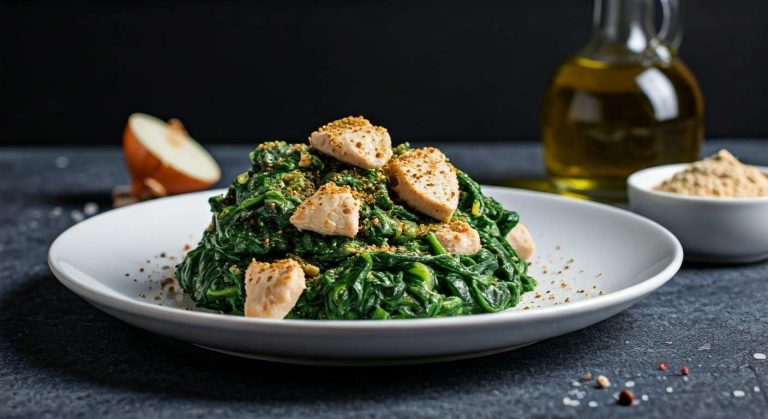 Recette d'épinards au poulet facile et savoureuse