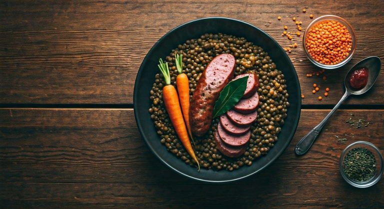 Saucisses et Lentilles au Cookeo : recette Simple et Délicieuse