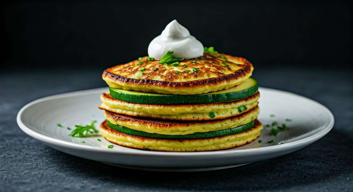 Pancakes à la courgette : recette originale et savoureuse