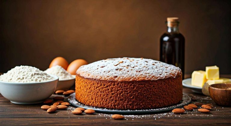 Gâteau aux amandes en poudre : recette facile et rapide