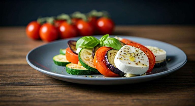 Recette de Tian aux Légumes et Mozzarella : simple et Savoureux