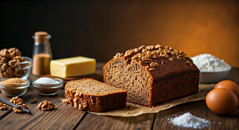Gâteau aux noix : recette facile et moelleuse