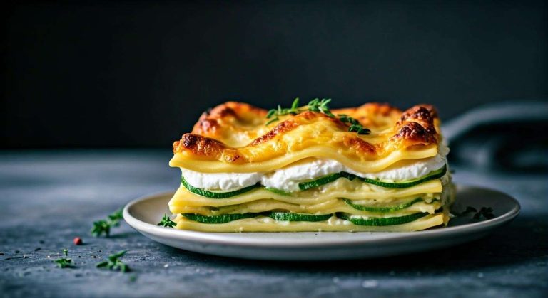 Lasagnes chèvre et courgettes : recette savoureuse et facile