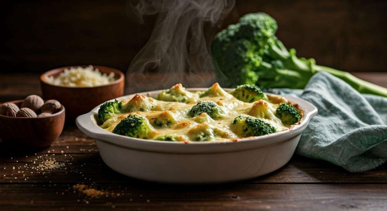 Gratin de brocoli savoureux : recette facile et rapide