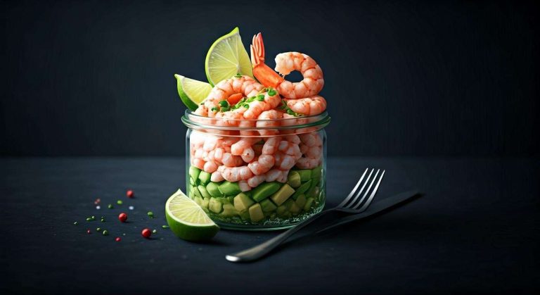 Verrines avocat crevettes fromage frais : recette facile et savoureuse