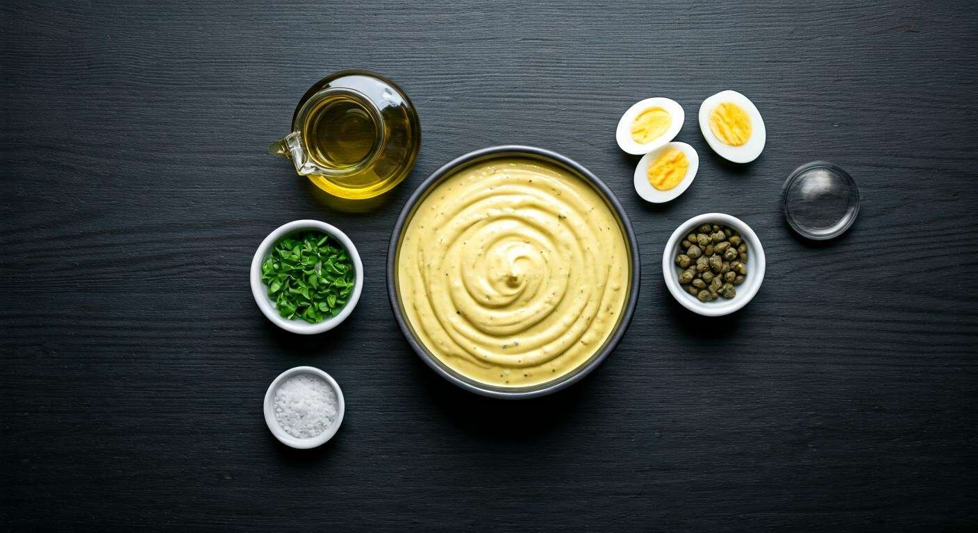 Sauce gribiche maison rapide : recette facile