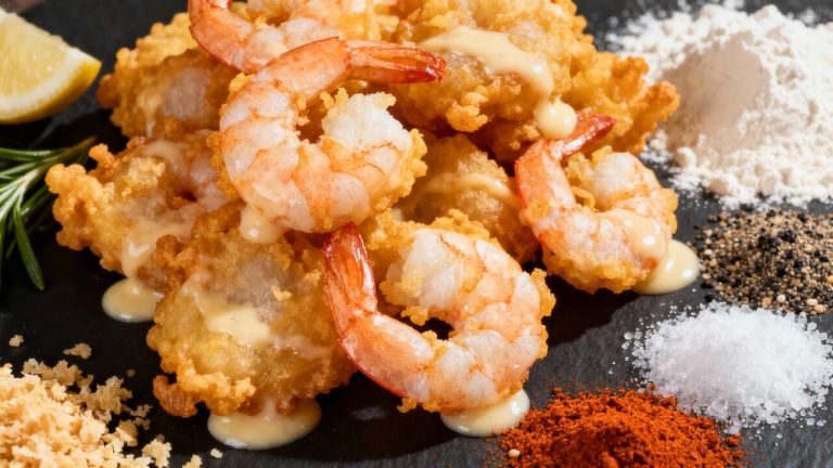 Recette facile de beignets de crevettes croustillants
