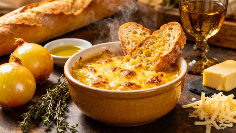 Soupe à l’oignon au Cookeo : recette facile et rapide