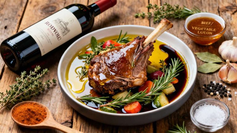 Souris d’agneau confite : recette gourmande