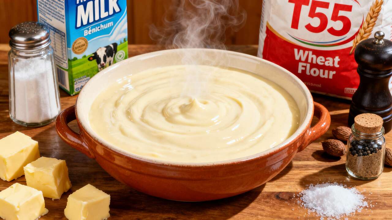 Béchamel au Thermomix : recette rapide et facile