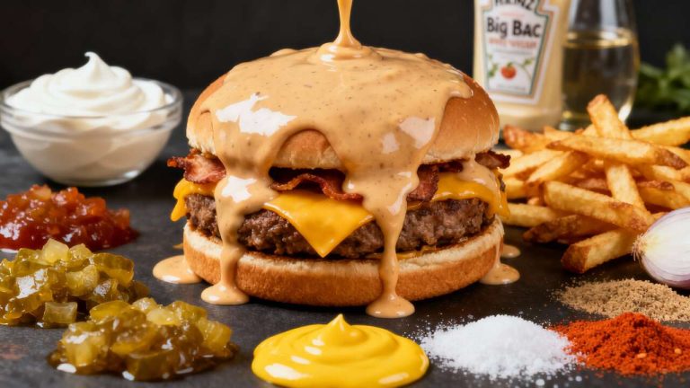 Recette de la célèbre sauce Big Mac maison